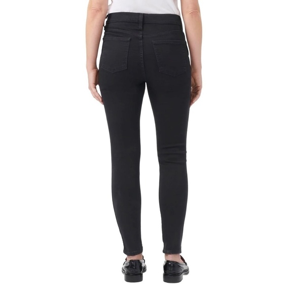 Kirkland Signature Ladies' Skinny Jeans, High Rise, Black, Size 10 NWT - Picture 3 of 15